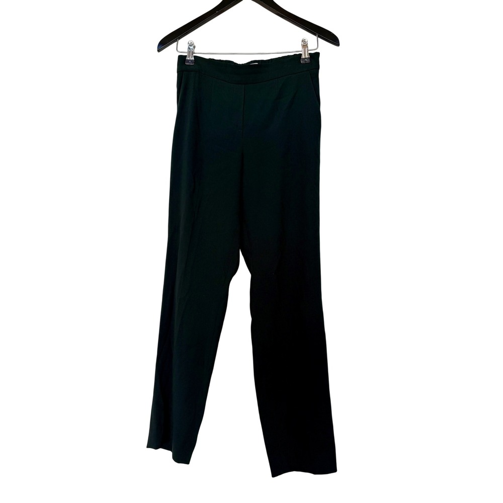 Aritzia Babaton Conan Crepe Trousers Pants Size 4 Dark Forest Emerald Green